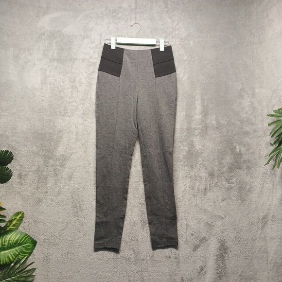 🍑ESMARA Women Leggings Casual Office Solid Gray Size M(8-10) - Picture 1 of 12